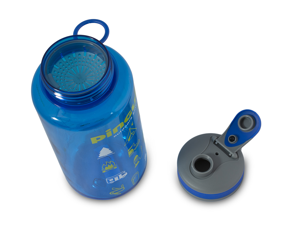 Pinguin Tritan Fat Sport Bottle with sports cap and removable strainer